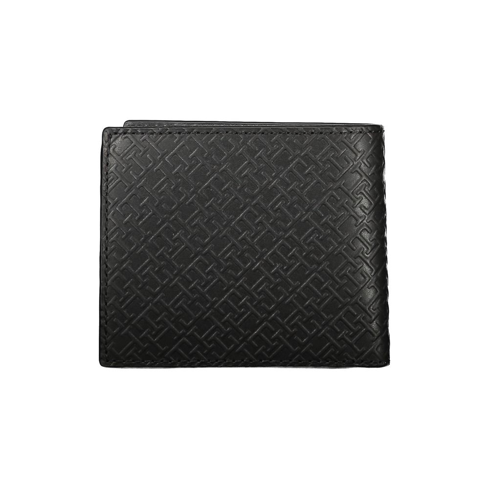 Tommy Hilfiger Classic Leather Wallet with Coin Purse & Card Slots - Luxe Marca
