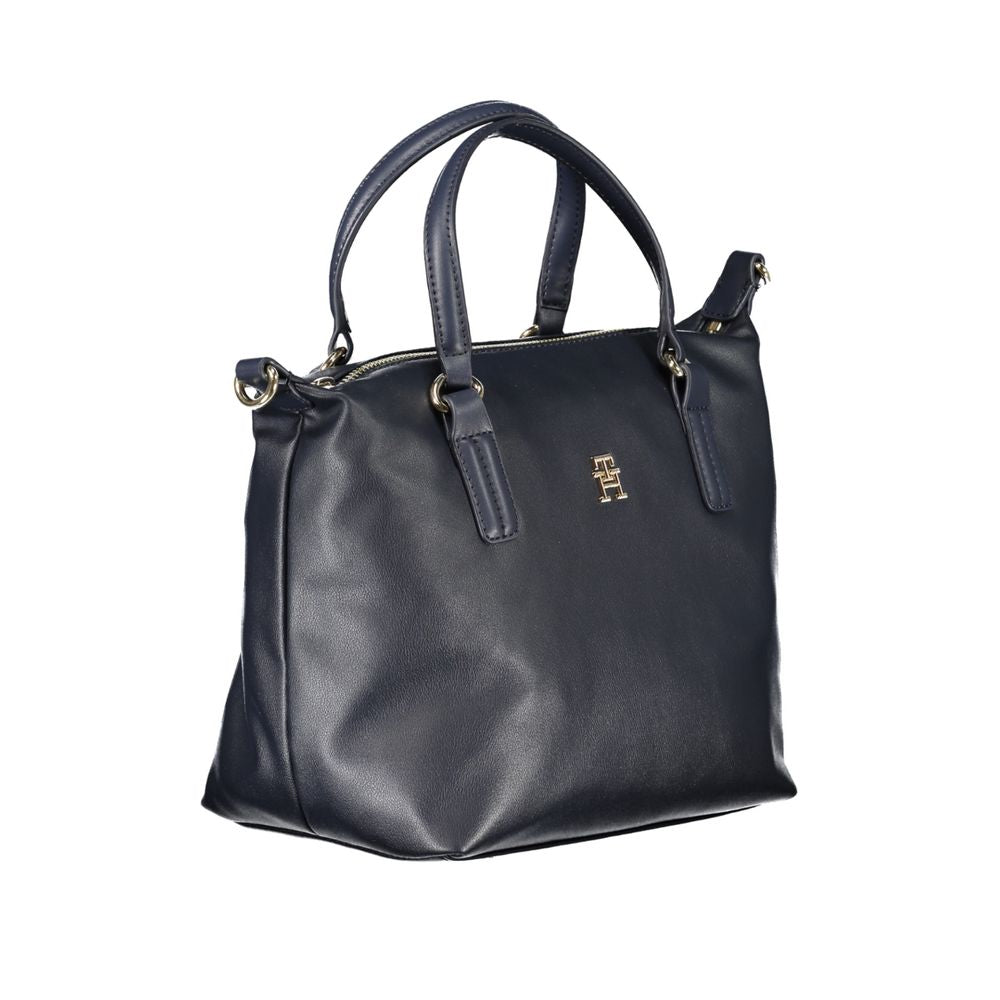 Tommy Hilfiger Blu Polyester Women Handbag - Luxe Marca