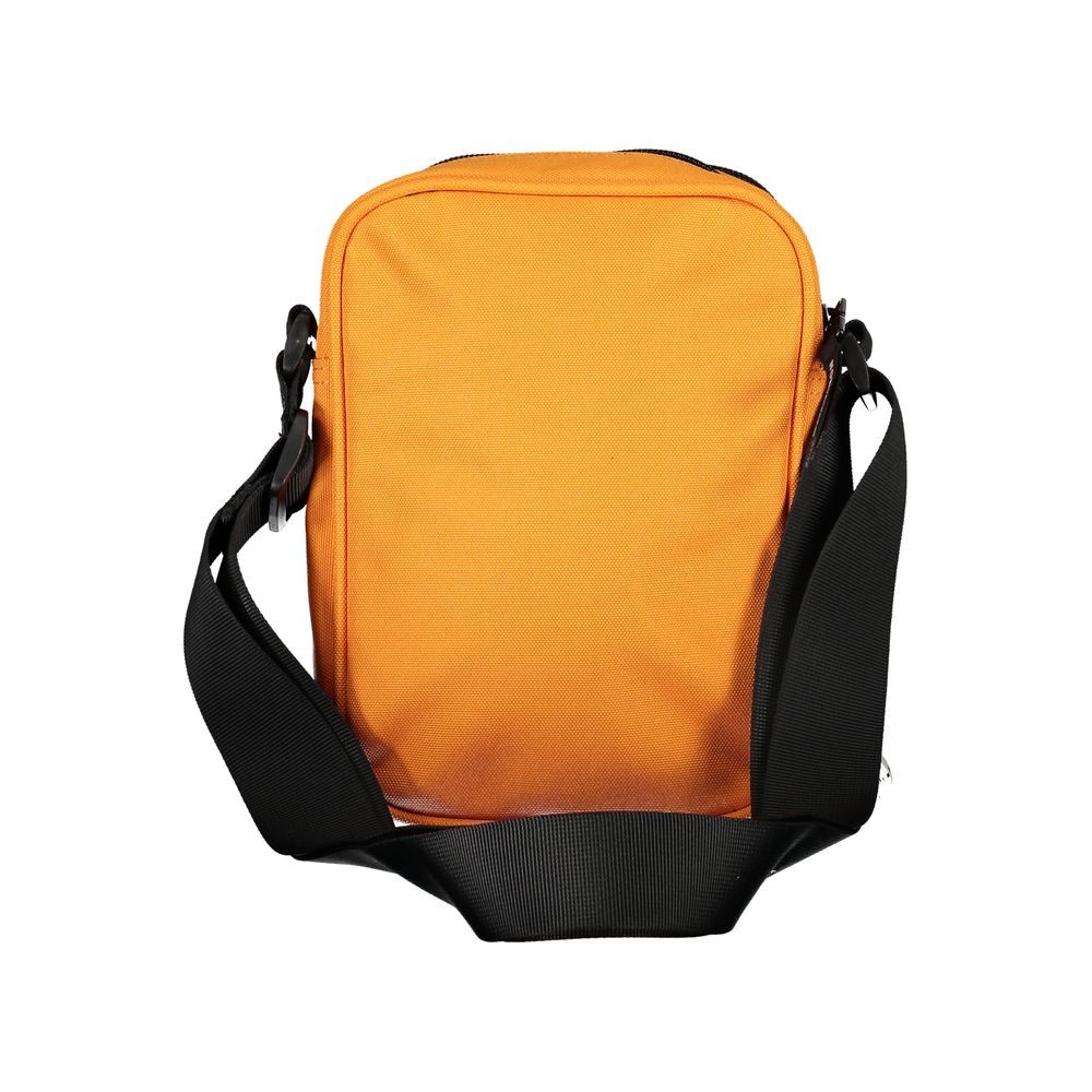 Orange Polyester Shoulder Bag