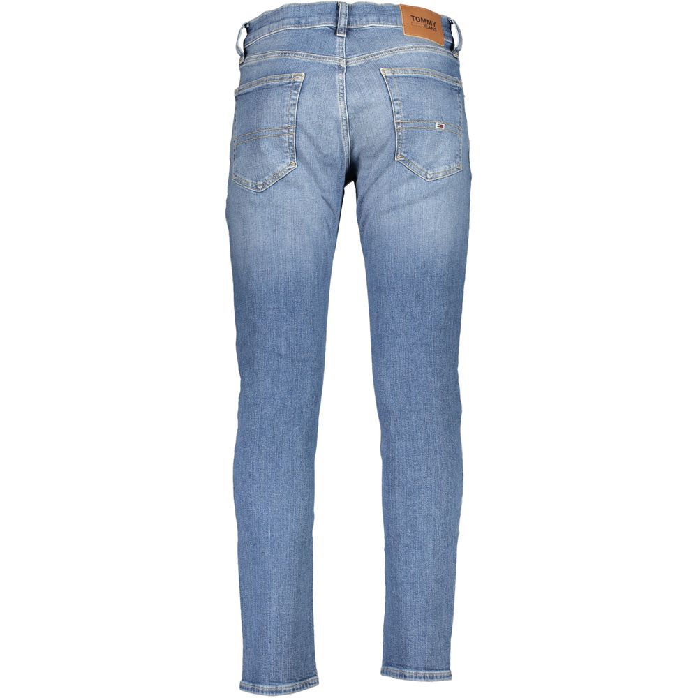 Tommy Hilfiger Blue Cotton Men Jeans - Luxe Marca