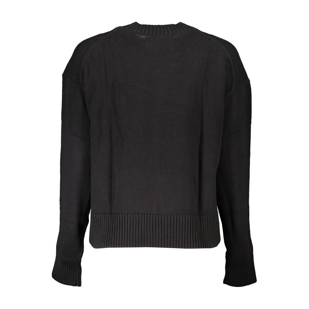 Calvin Klein Black Cotton Women's Sweater - Luxe Marca