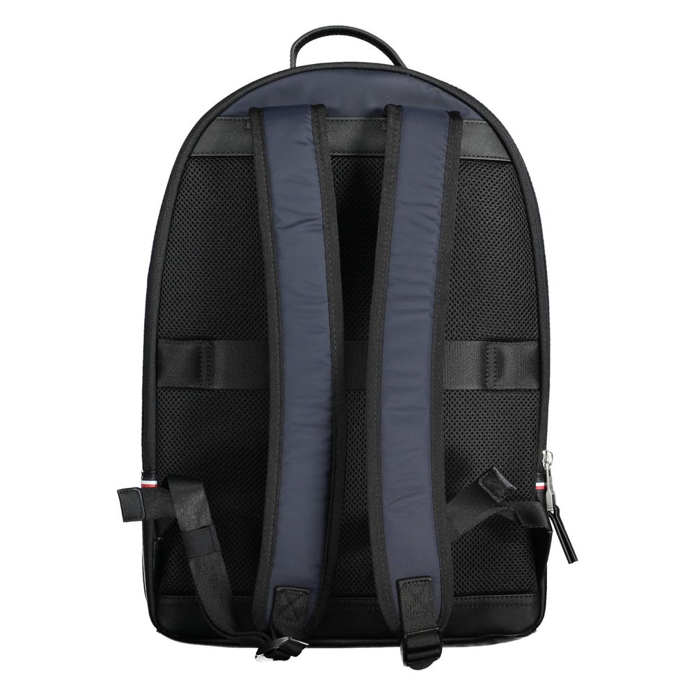 Tommy Hilfiger Blue Polyester Men Backpack - Luxe Marca