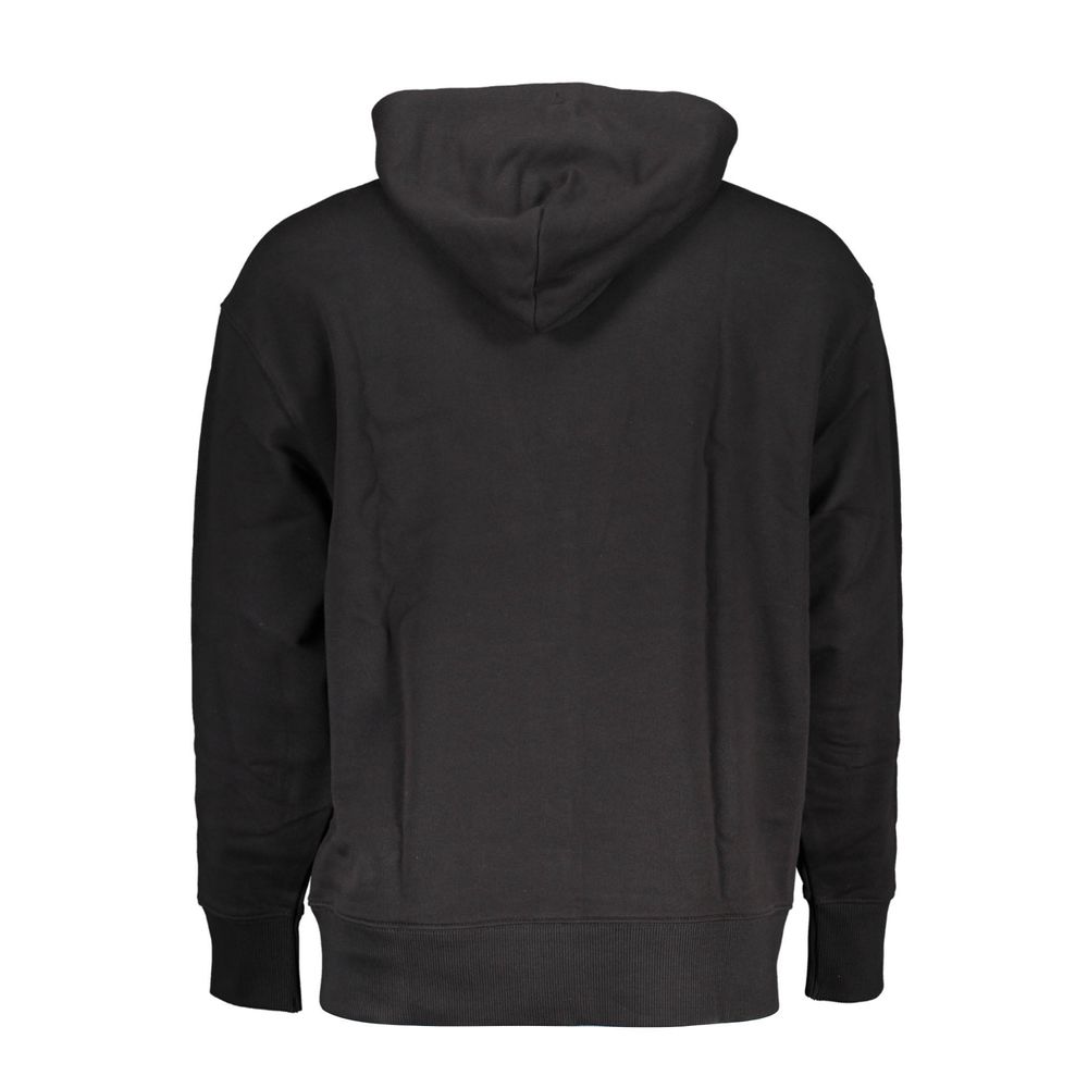 Tommy Hilfiger Black Cotton Men's Hoodie