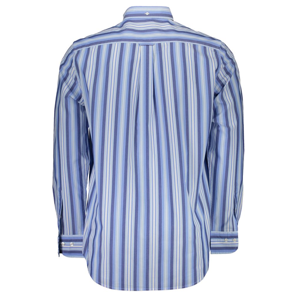 Gant Blue Cotton Men Shirt