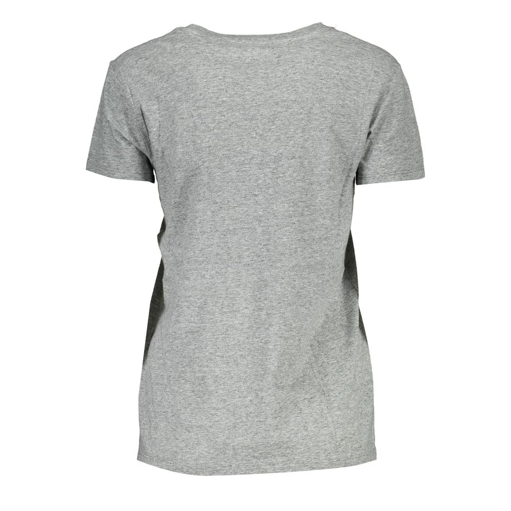 Levi's Grigio Cotton Women T-Shirt - Luxe Marca