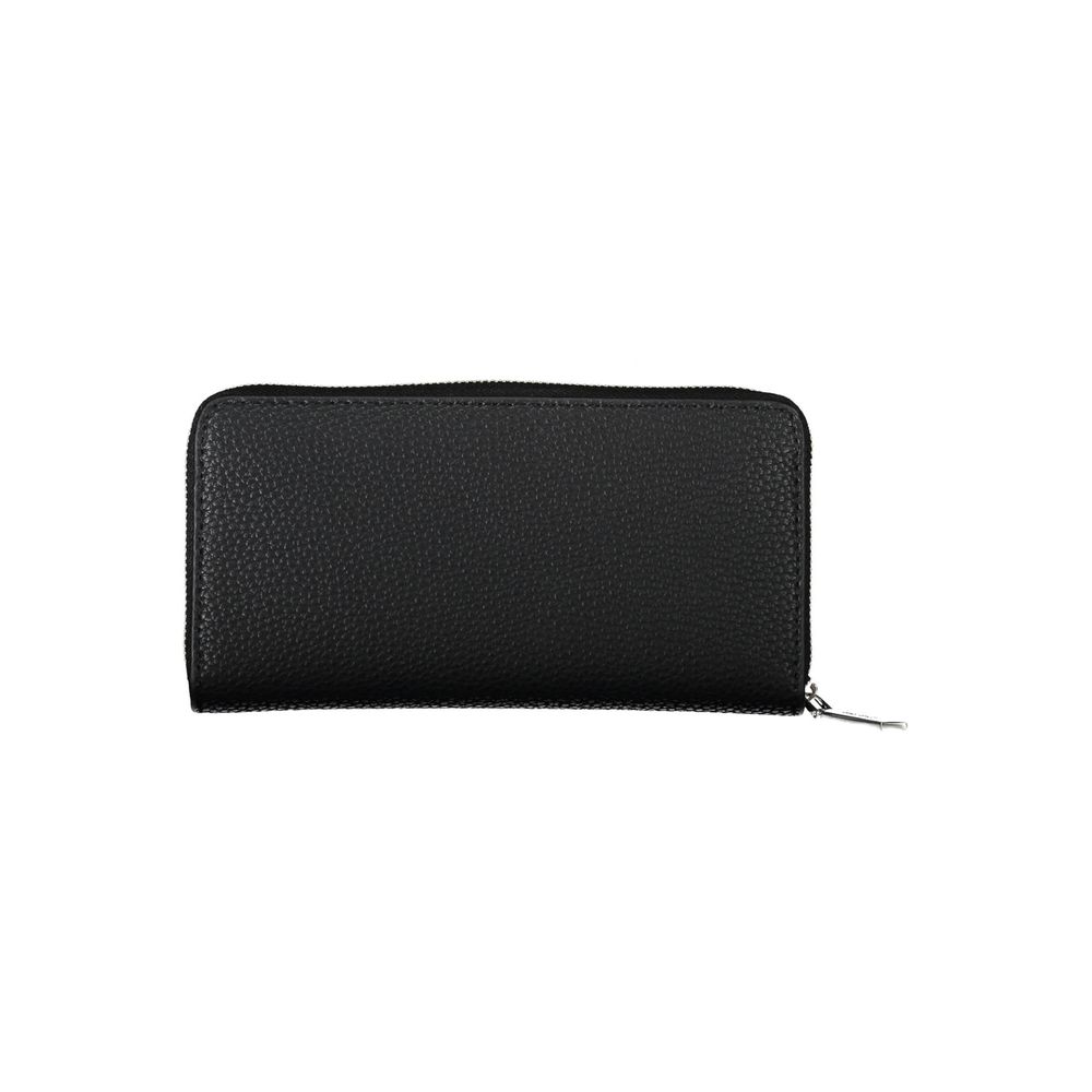 Calvin Klein Nero Polyurethane Women Wallet - Luxe Marca