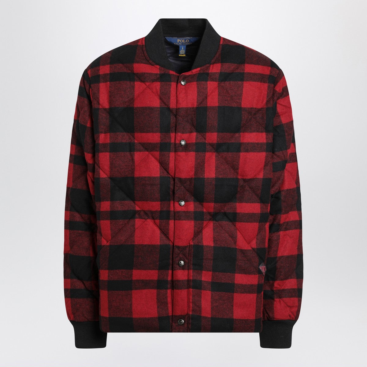 Polo Ralph Lauren Polo Ralph Lauren Red and black quilted check bomber
