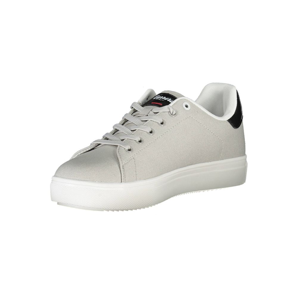 Gray Polyester Men Sneaker