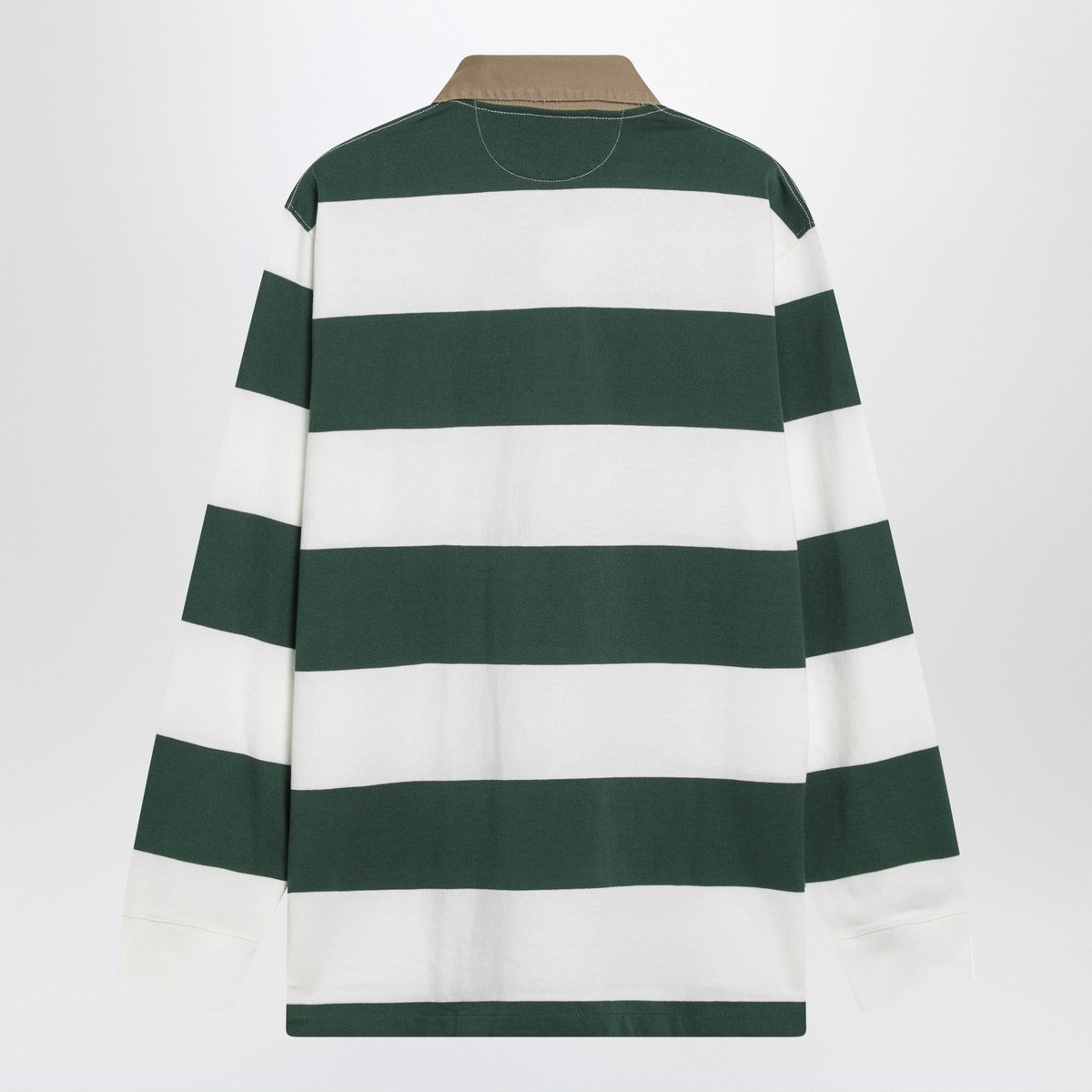 Polo Ralph Lauren Polo Ralph Lauren Green/cream striped Classic Fit polo shirt