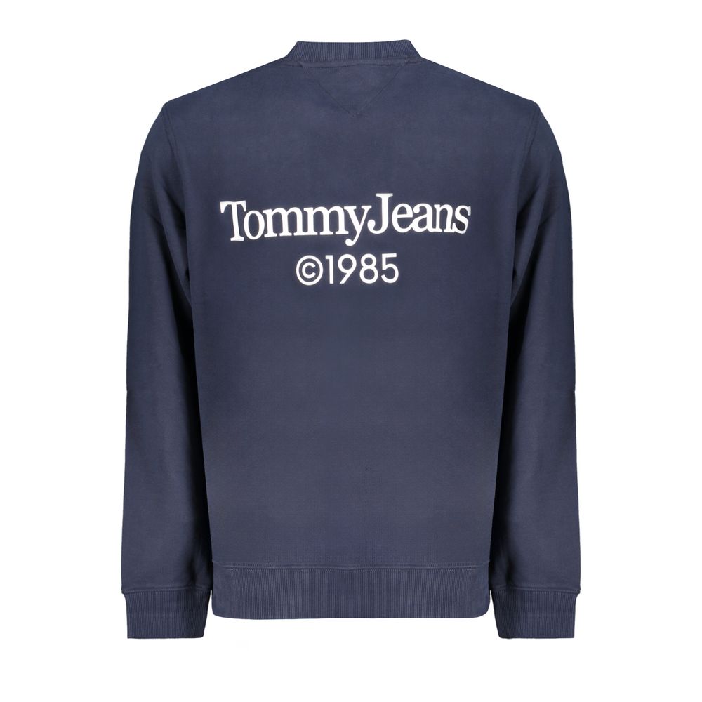 Tommy Hilfiger Blue Cotton Men Sweatshirt - Luxe Marca