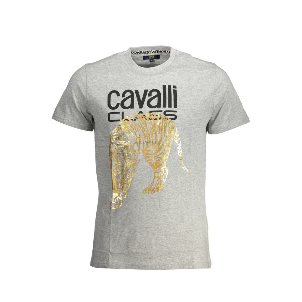 Brown Cotton Men T-Shirt