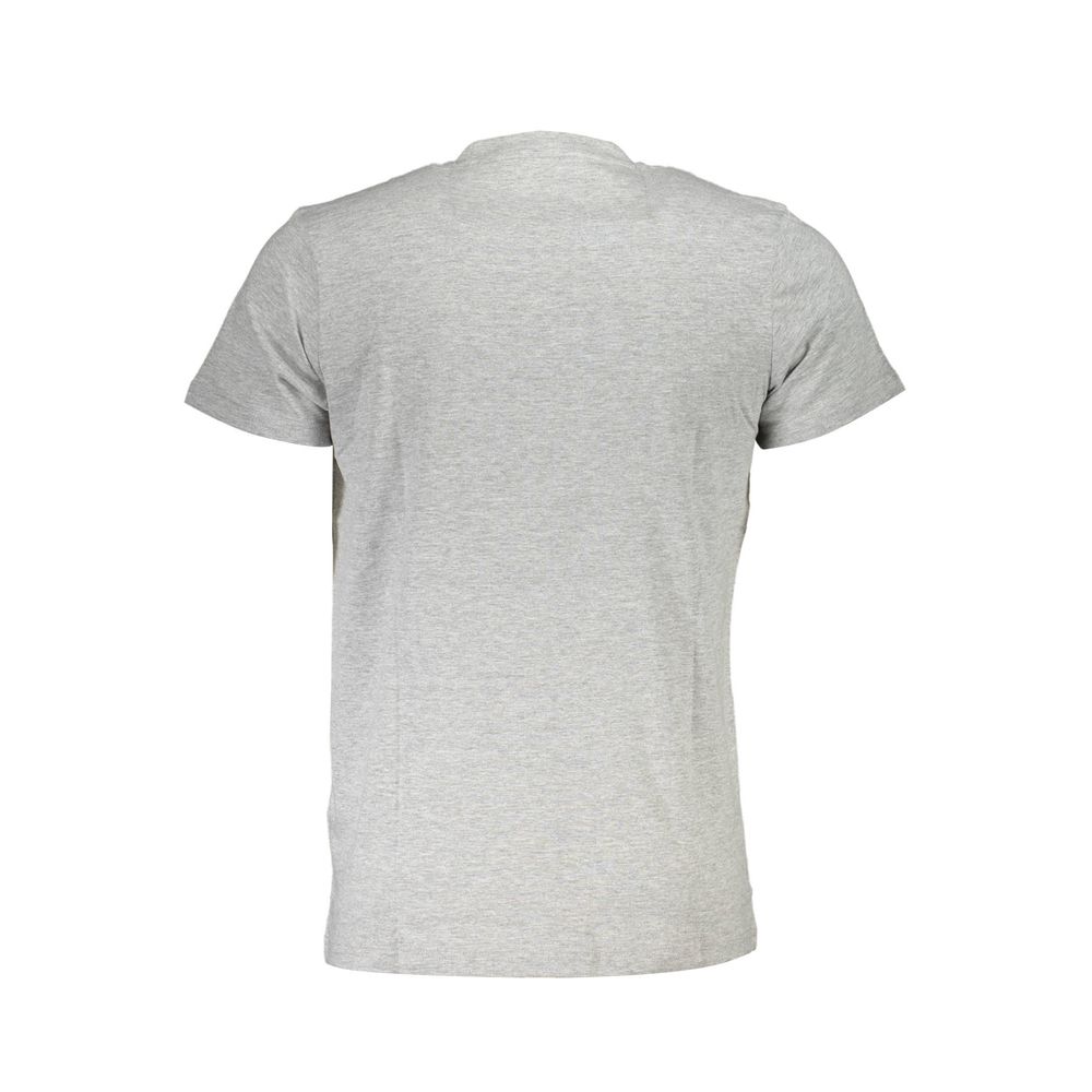 Brown Cotton Men T-Shirt