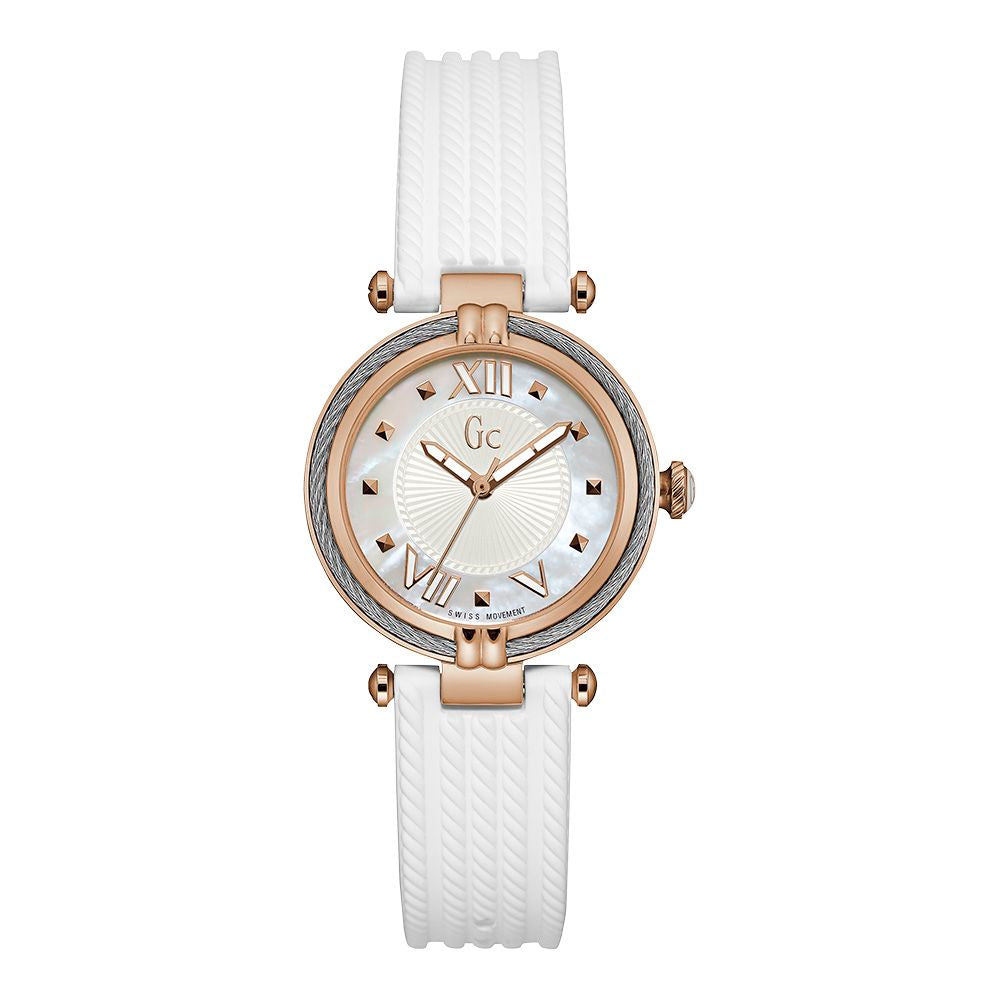 GC White Synthetic Dress Watch - Luxe Marca
