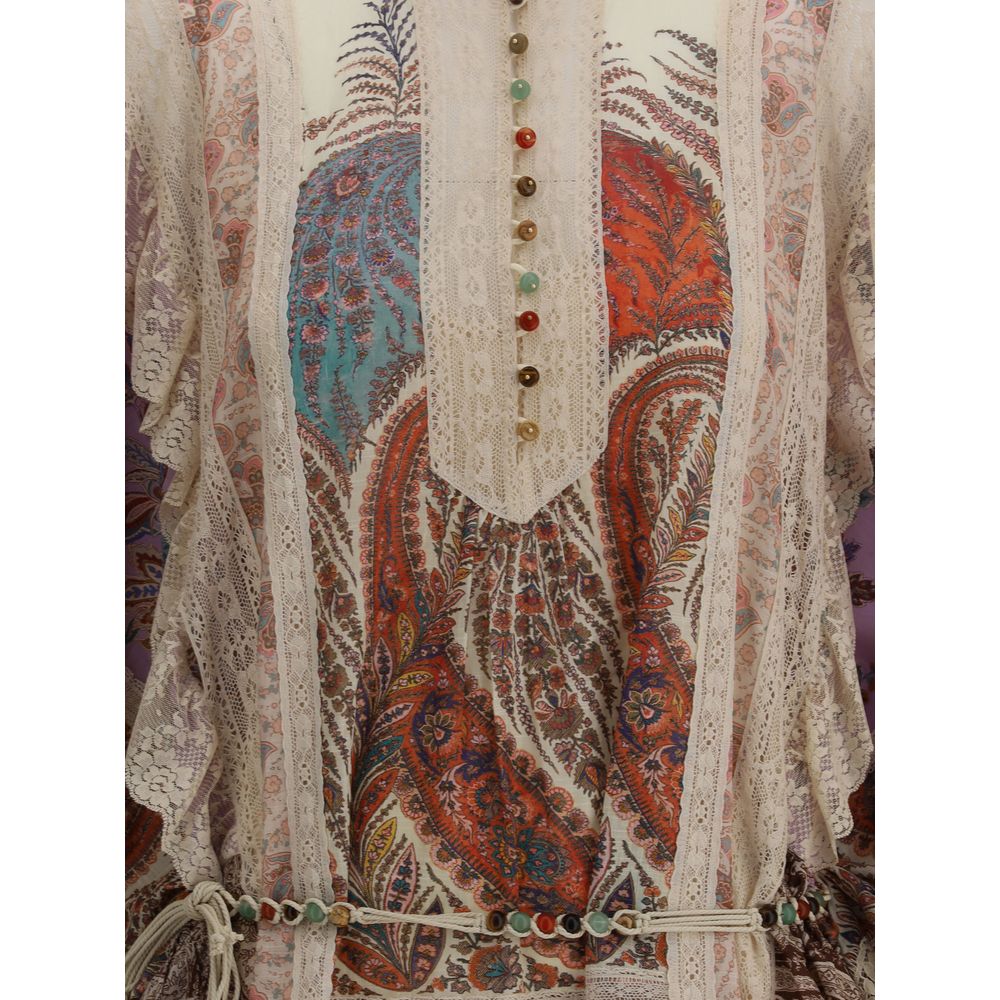 Zimmermann Multicolor Cotton Casual Dress