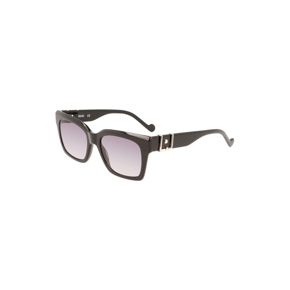 Liu Jo Black Acetate Women Sunglasses - Luxe Marca
