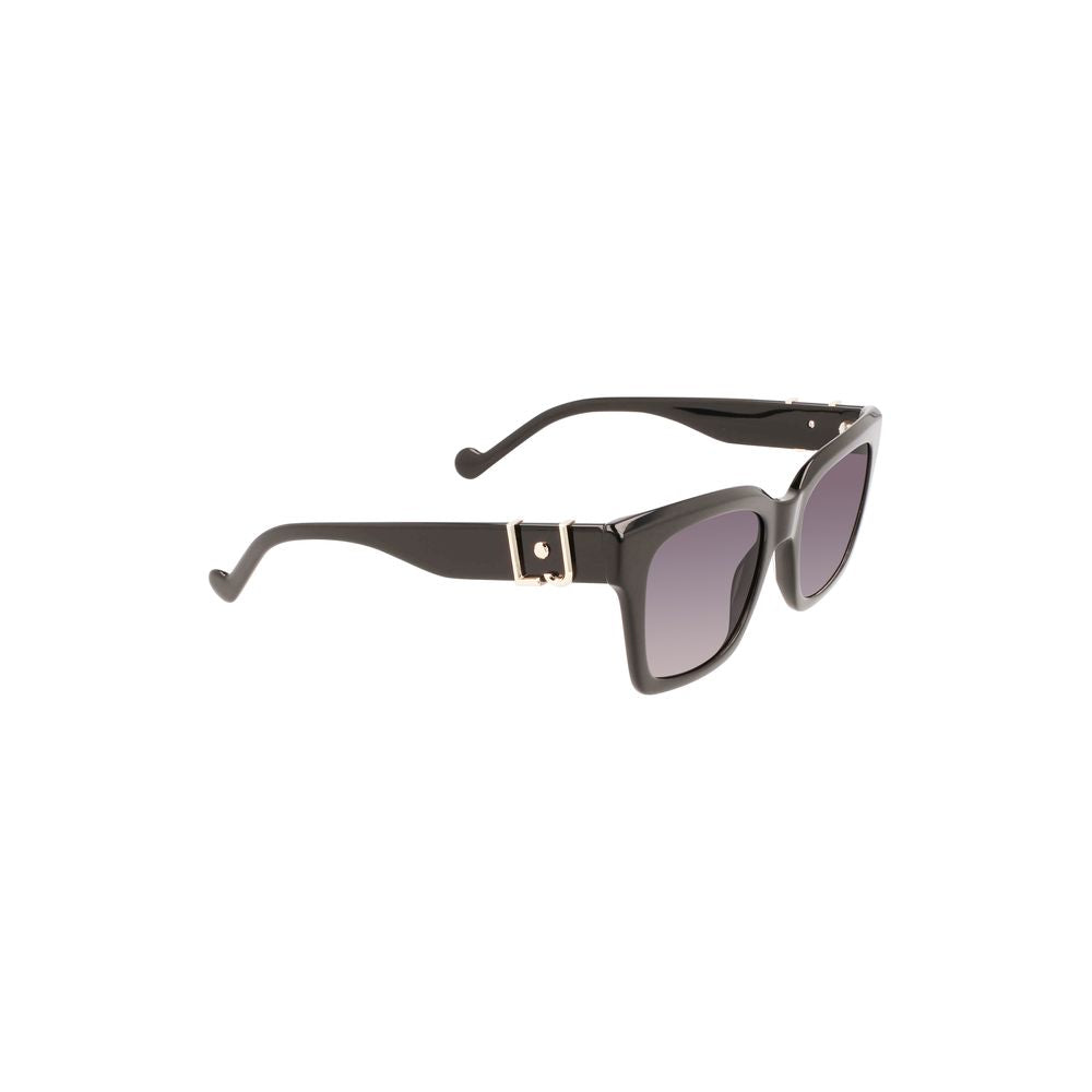 Liu Jo Black Acetate Women Sunglasses - Luxe Marca