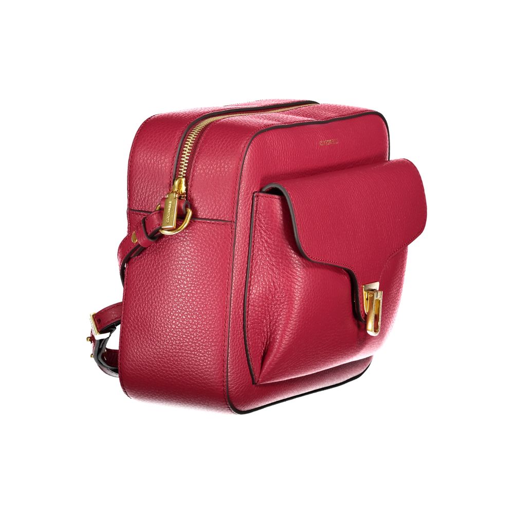 Coccinelle Rosso Leather Women Handbag