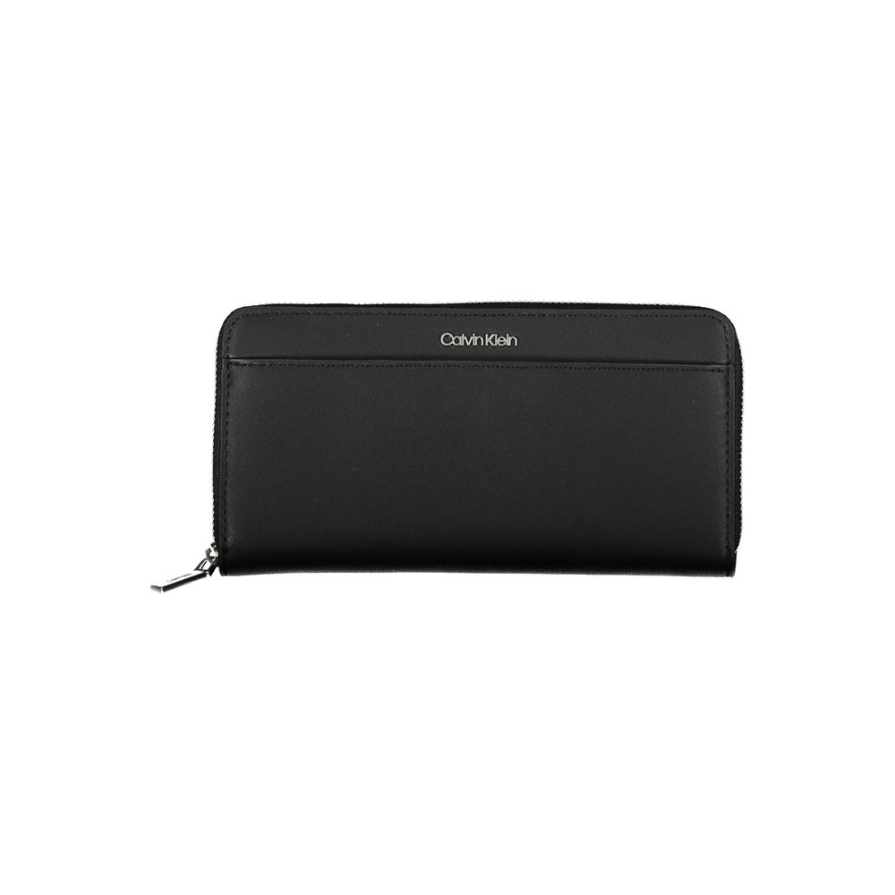 Calvin Klein Black Polyethylene Women Wallet - Luxe Marca
