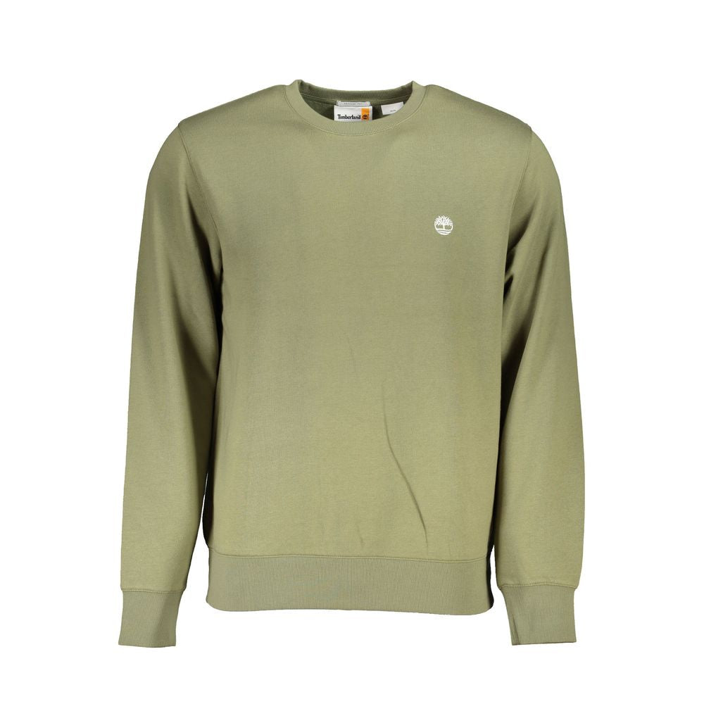 Timberland Verde Cotton Men Sweatshirt - Luxe Marca