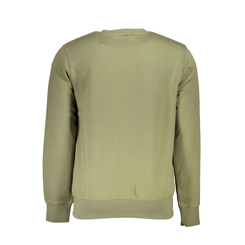 Timberland Verde Cotton Men Sweatshirt - Luxe Marca