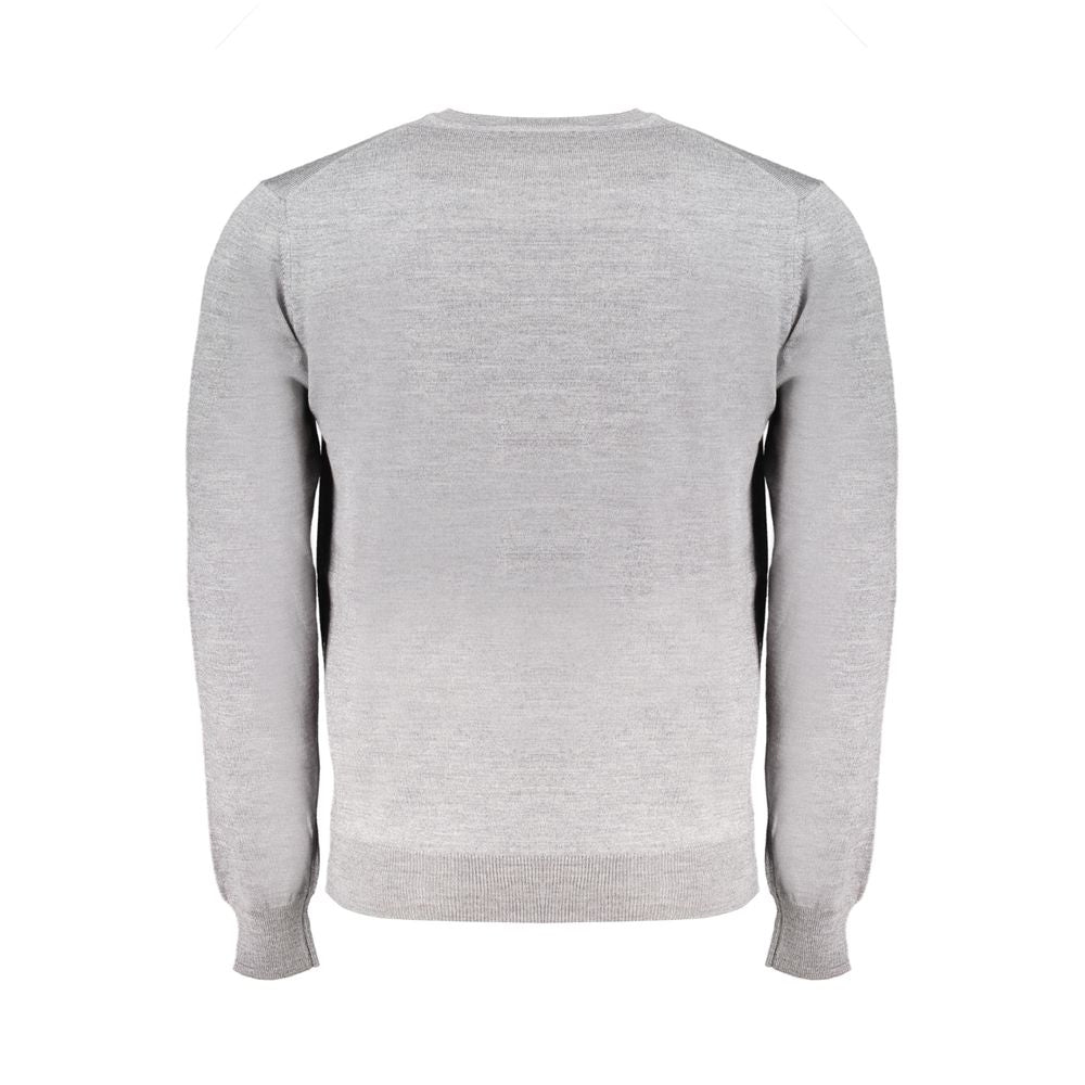 Harmont & Blaine Grigio Lana Men's Sweater - Luxe Marca