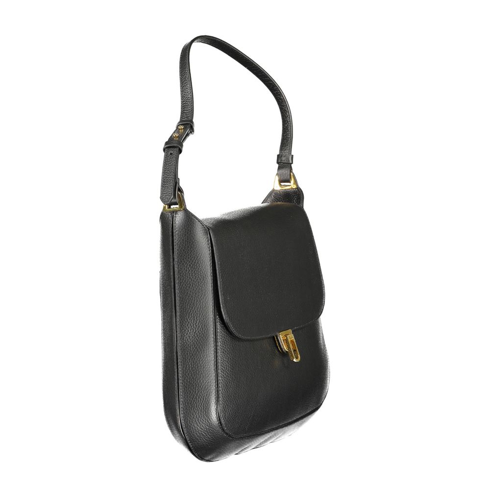 Coccinelle Black Leather Women Handbag - Luxe Marca
