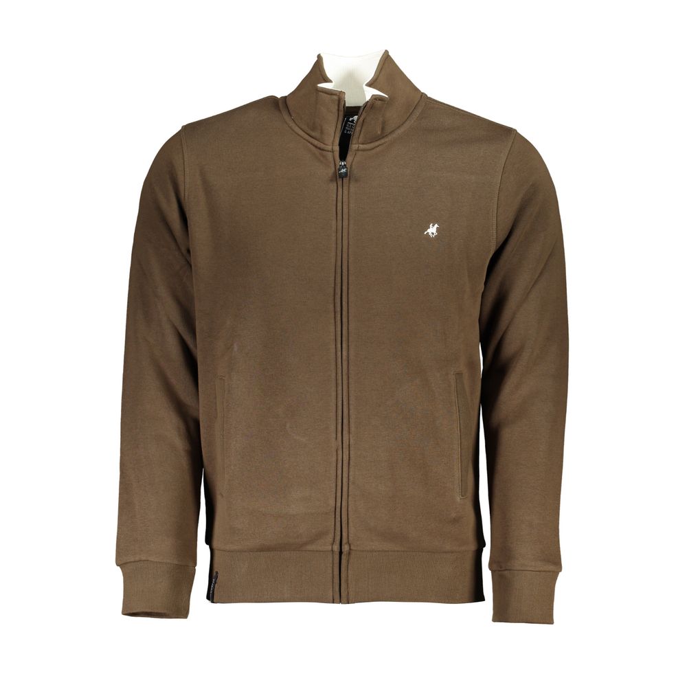 سويت شيرت أنيق بأكمام طويلة وسحّاب من US Grand Polo