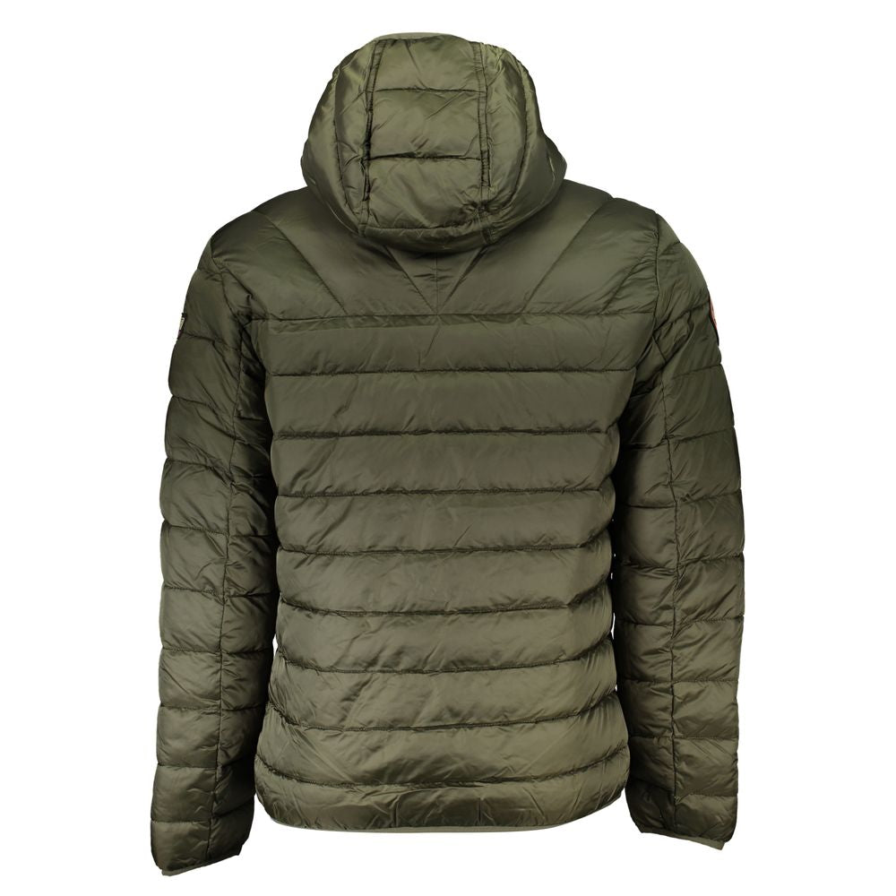 Napapijri Verde Poliammide Men's Jacket - Luxe Marca