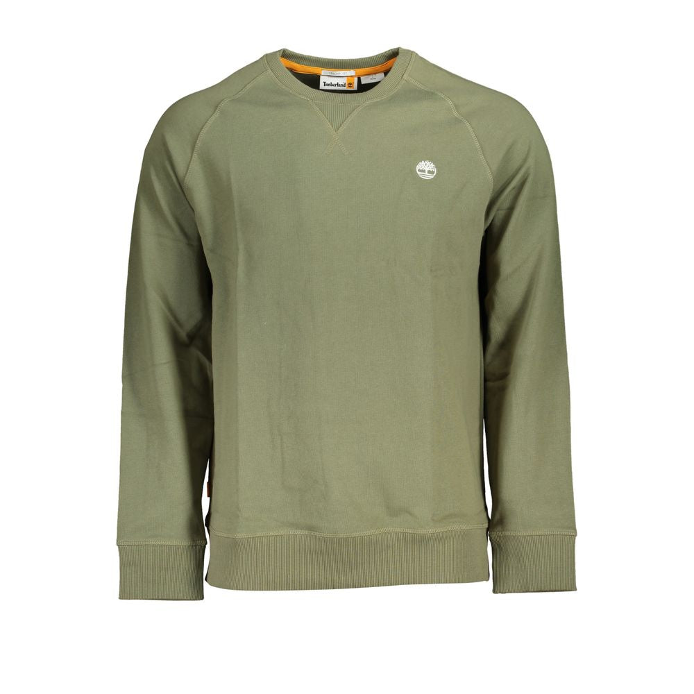 سويت شيرت Timberland Classic Green Brushed ذو الرقبة الدائرية