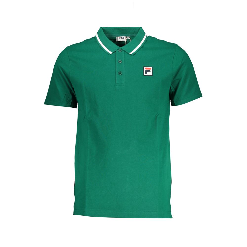 Fila Verde Cotton Unisex Polo - Luxe Marca