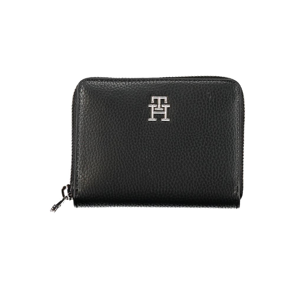 Tommy Hilfiger Nero Poliuretano Women Wallet - Luxe Marca