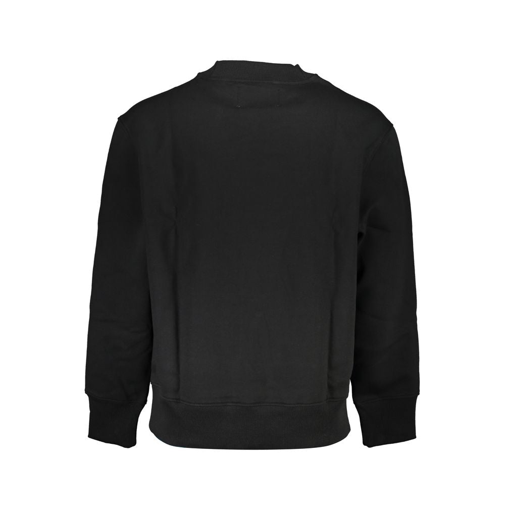 Calvin Klein Black Cotton Men's Sweatshirt - Luxe Marca