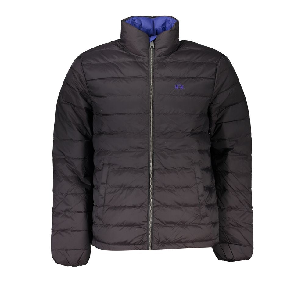 La Martina Nero Poliammide Mens Jacket - Luxe Marca