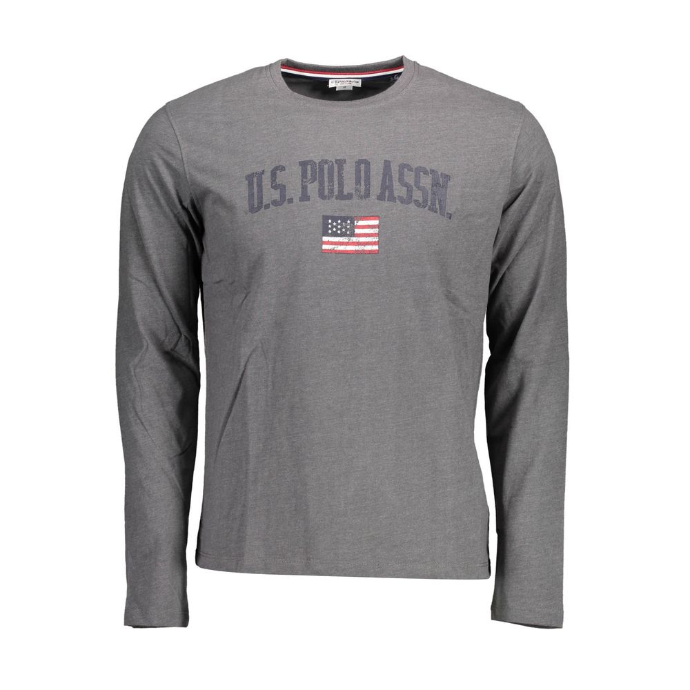 U.S. POLO ASSN. Grigio Cotton Men T-Shirt