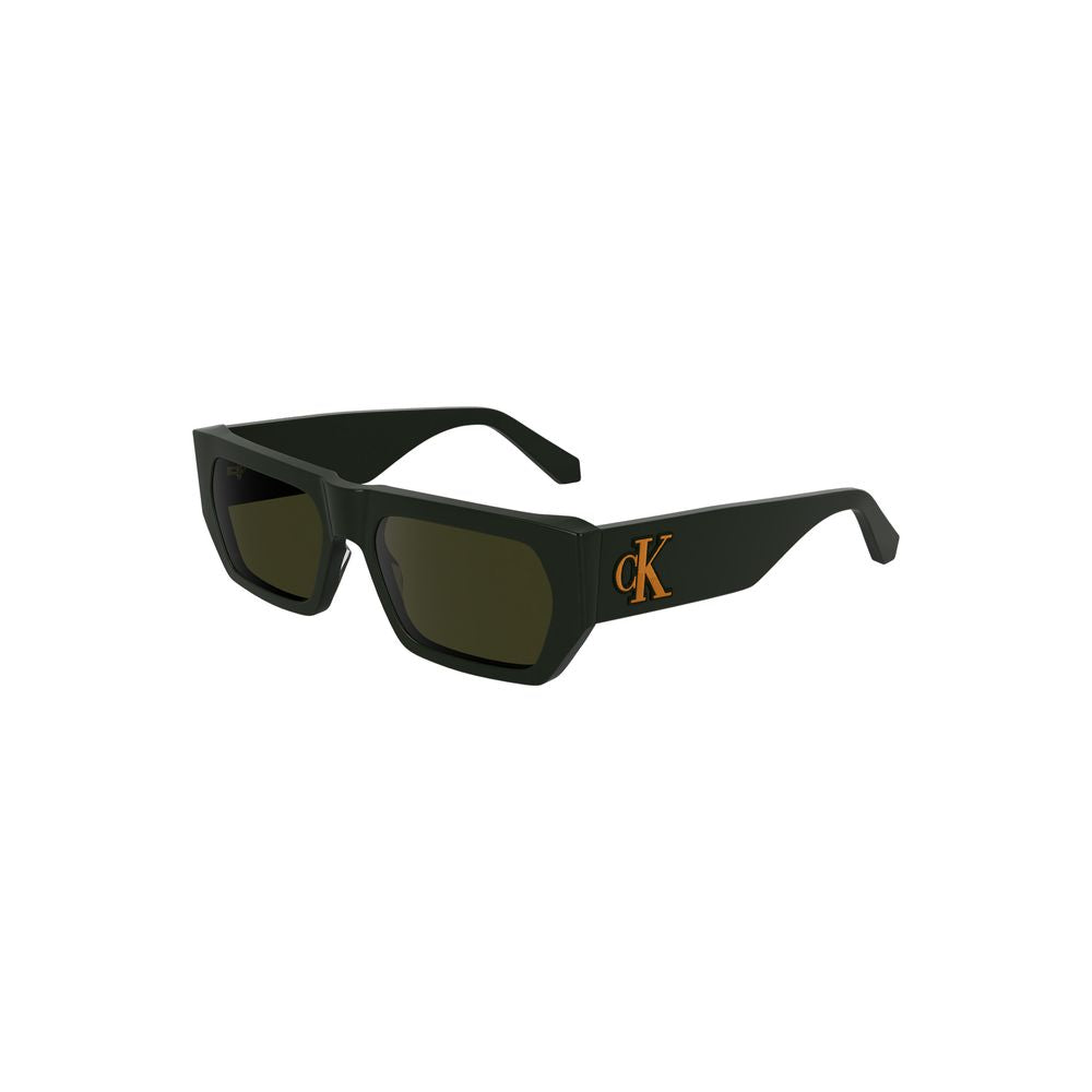 Green Haircalf Men Sunglasses
