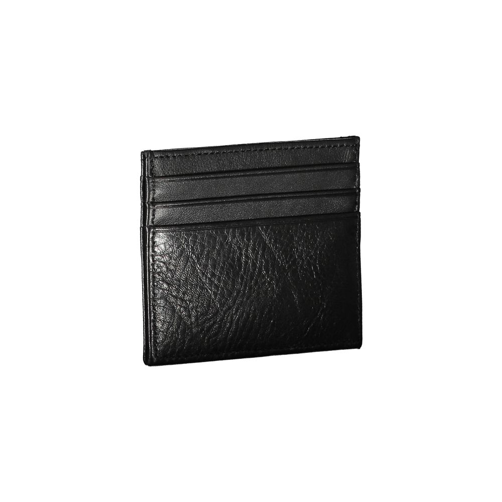 Tommy Hilfiger Nero Pelle Mens Wallet - Luxe Marca