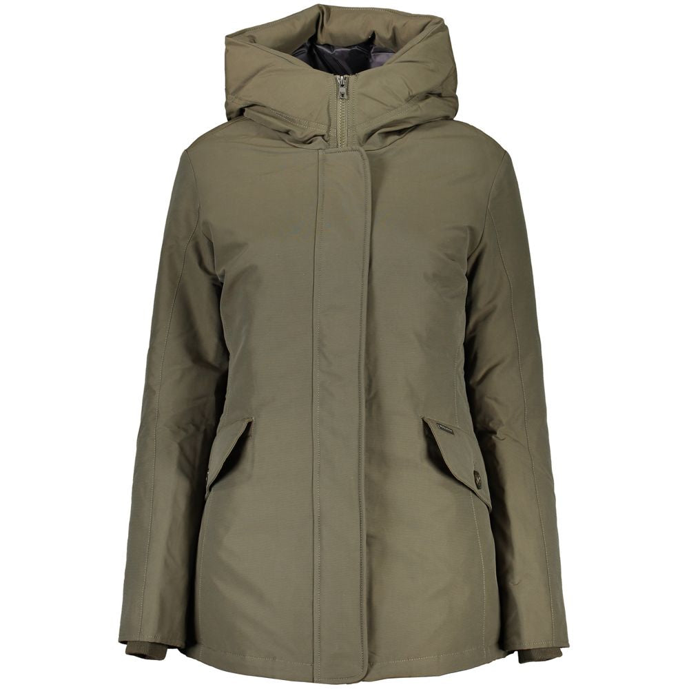 Woolrich Nero Cotton Women Jacket - Luxe Marca