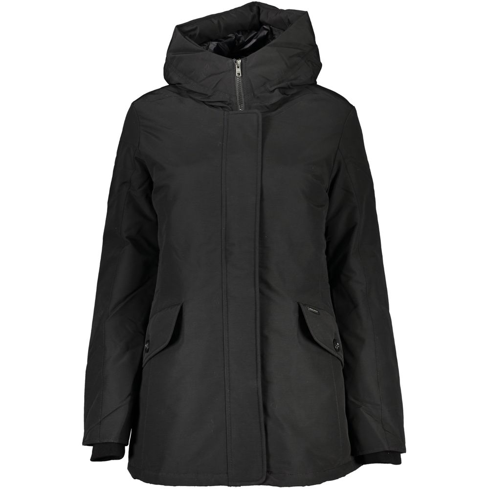 Woolrich Black Cotton Women's Jacket - Luxe Marca
