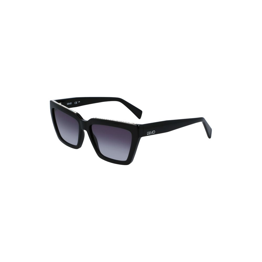 Liu Jo Black Bio-Injected Unisex Sunglass - Luxe Marca