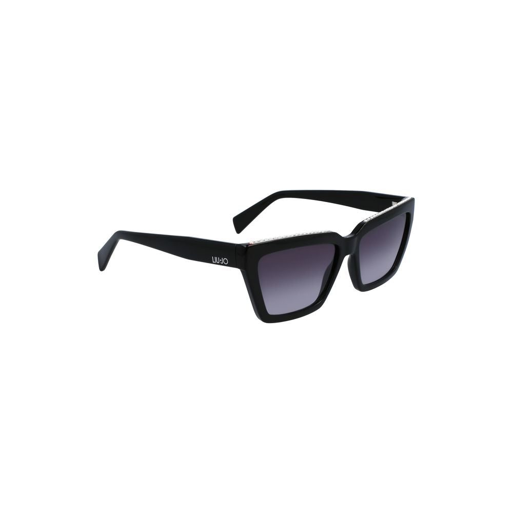Liu Jo Black Bio-Injected Unisex Sunglass - Luxe Marca