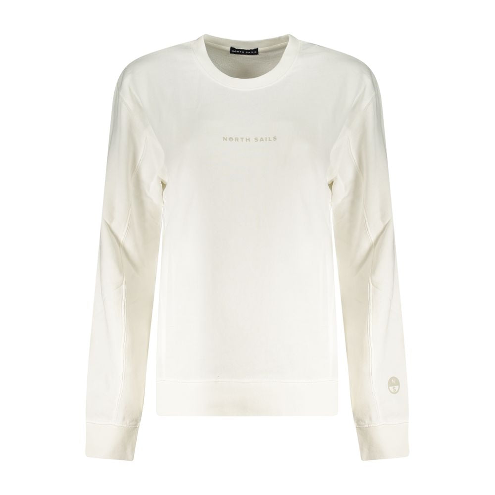 North Sails White Cotton Women Sweater