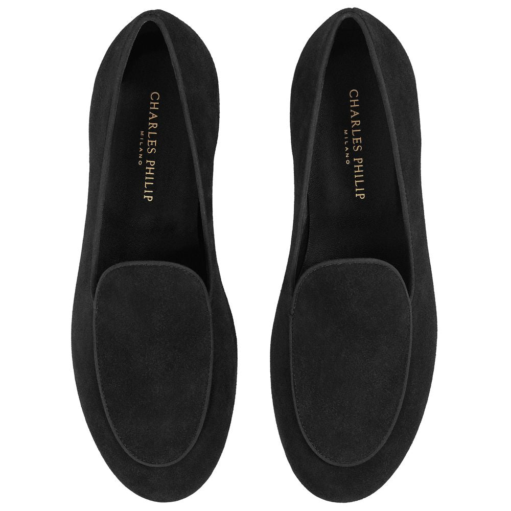 Black Calfskin Loafer