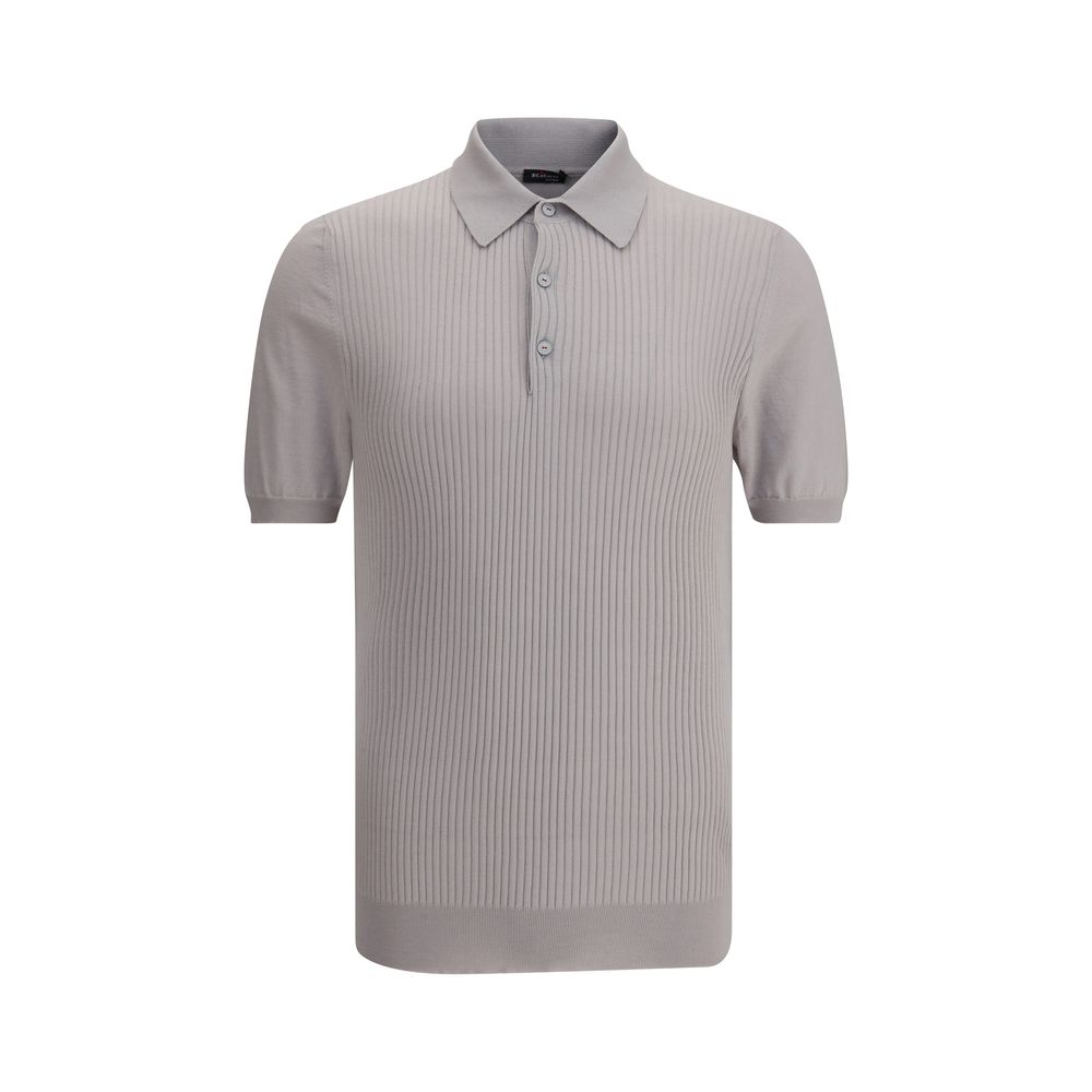 Ribbed Polo Shirt
