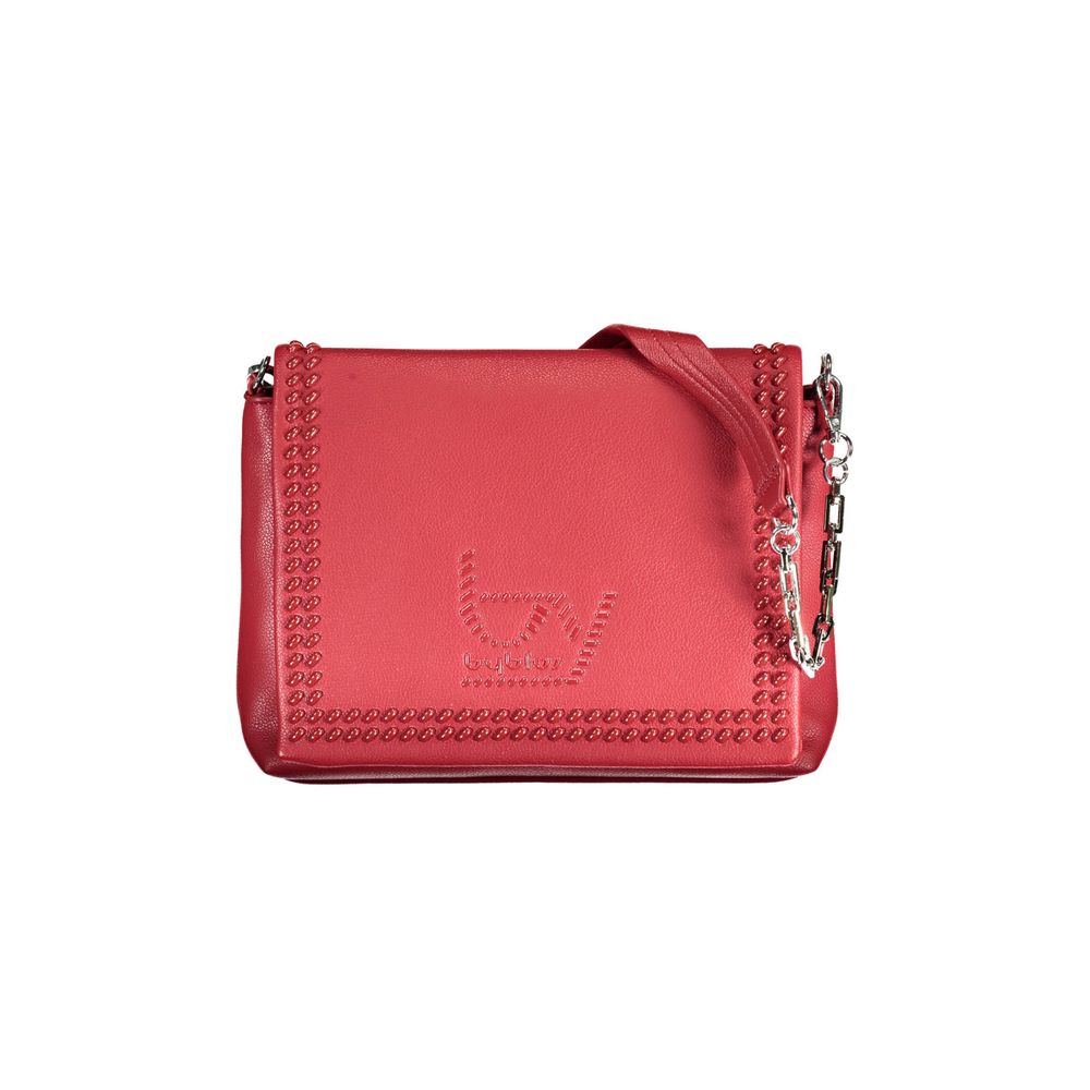 BYBLOS Rosso Polyurethane Women Handbag - Luxe Marca