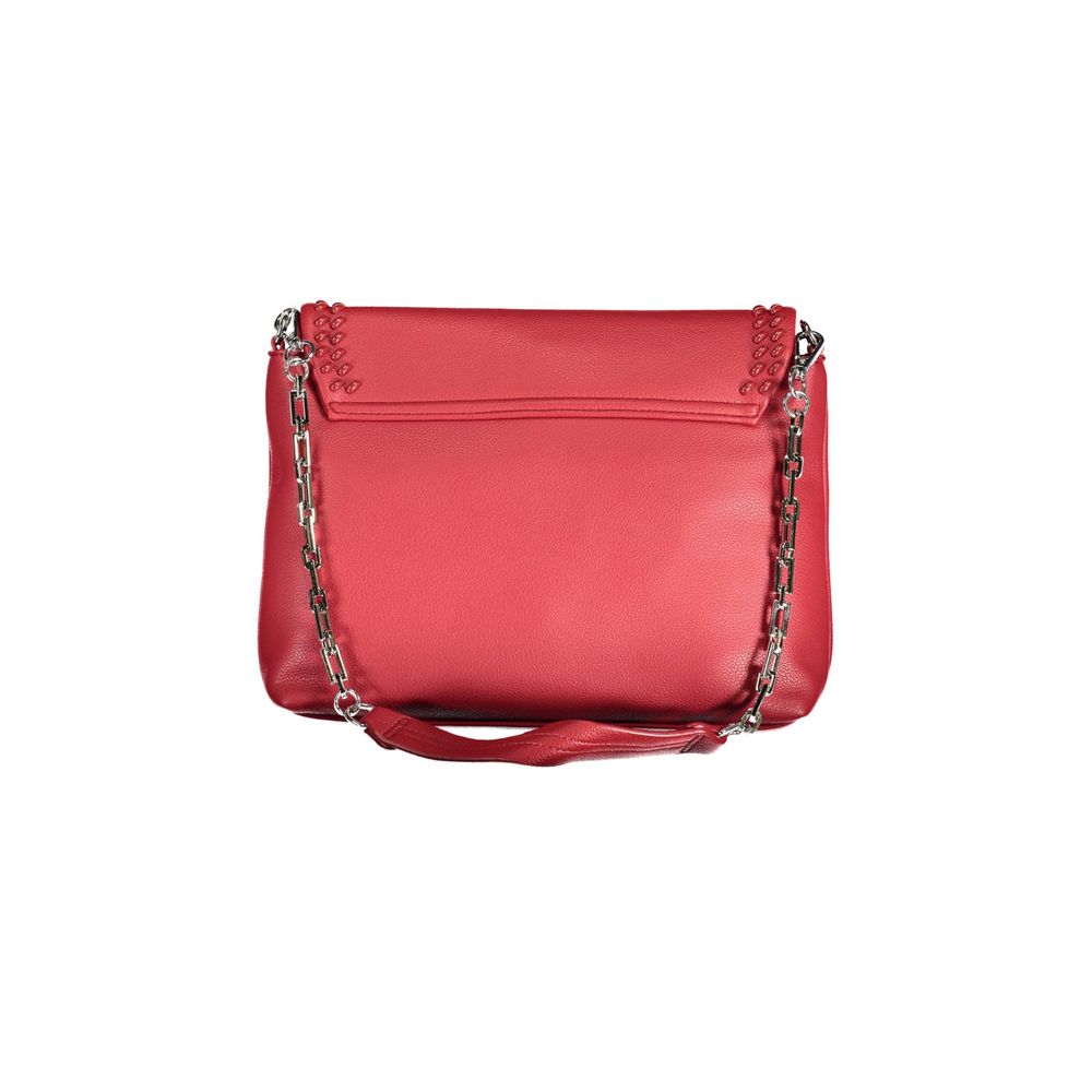 BYBLOS Rosso Polyurethane Women Handbag - Luxe Marca