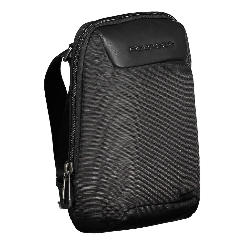 Black Recycled Polyethylene Shoulder Bag