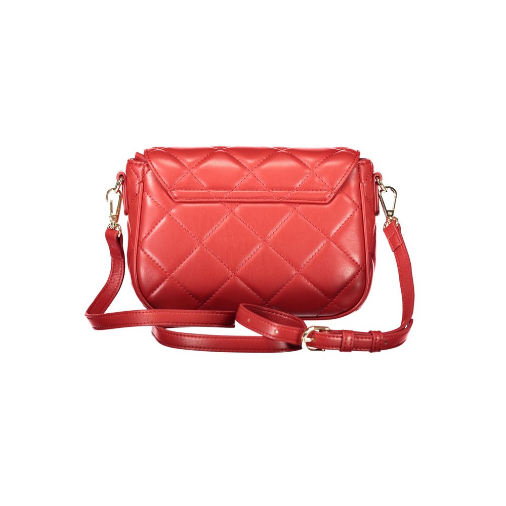 Mario Valentino Red Polyethylene Women Handbag