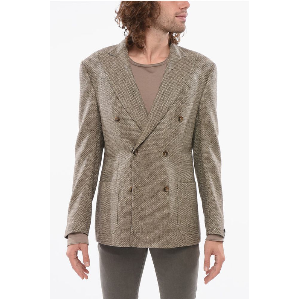 Virgin Wool GATE Double Breasted Blazer