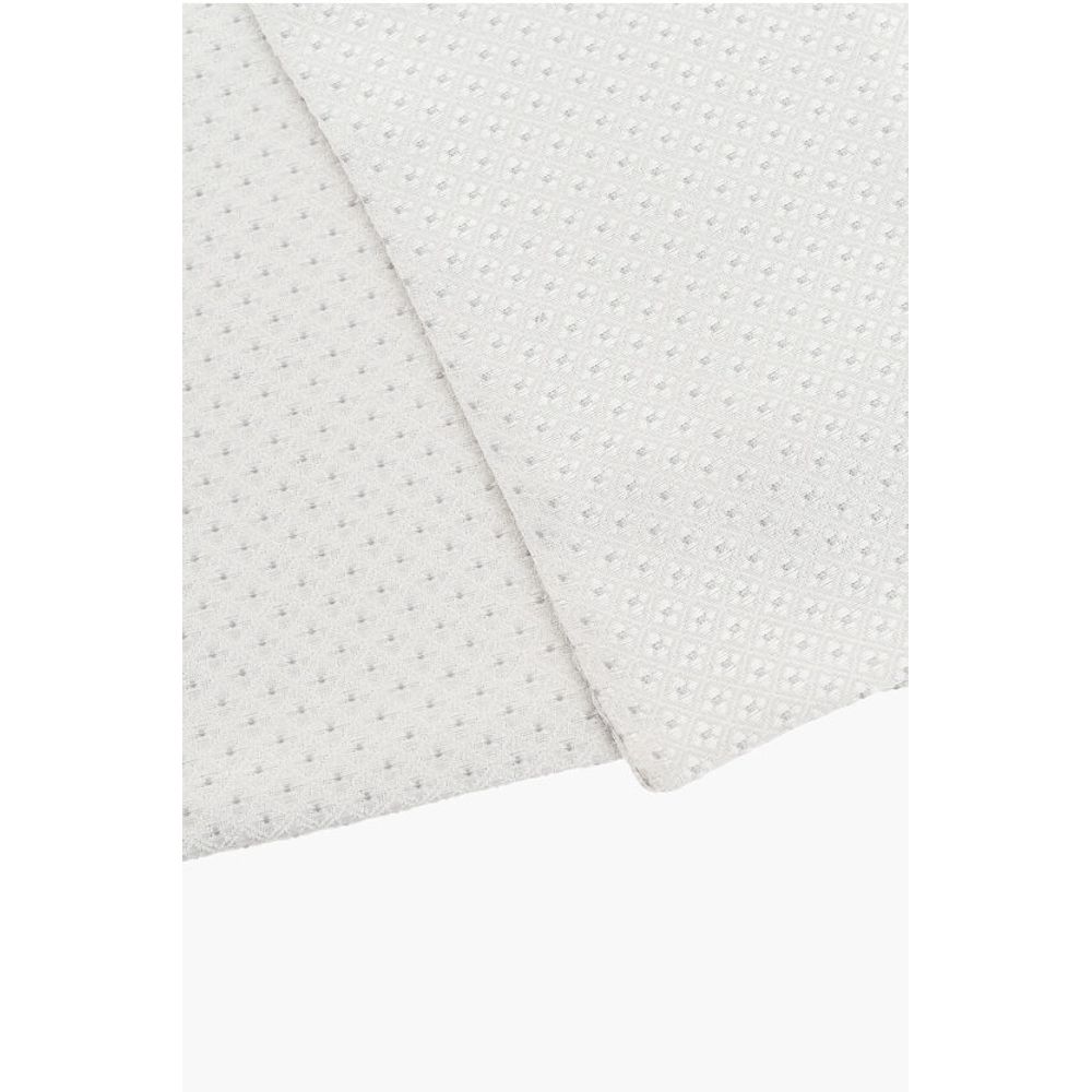 Embroidered Silk Foulard
