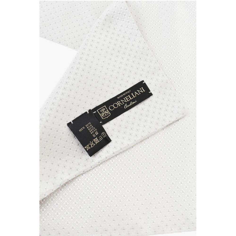 Embroidered Silk Foulard